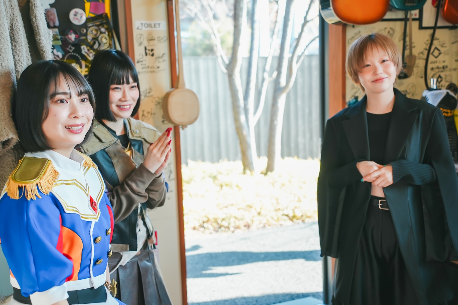 キャン・GP・マイカ（GANG PARADE）、ウォンカー・ツインズ（ASP）、mayu（ExWHYZ）。