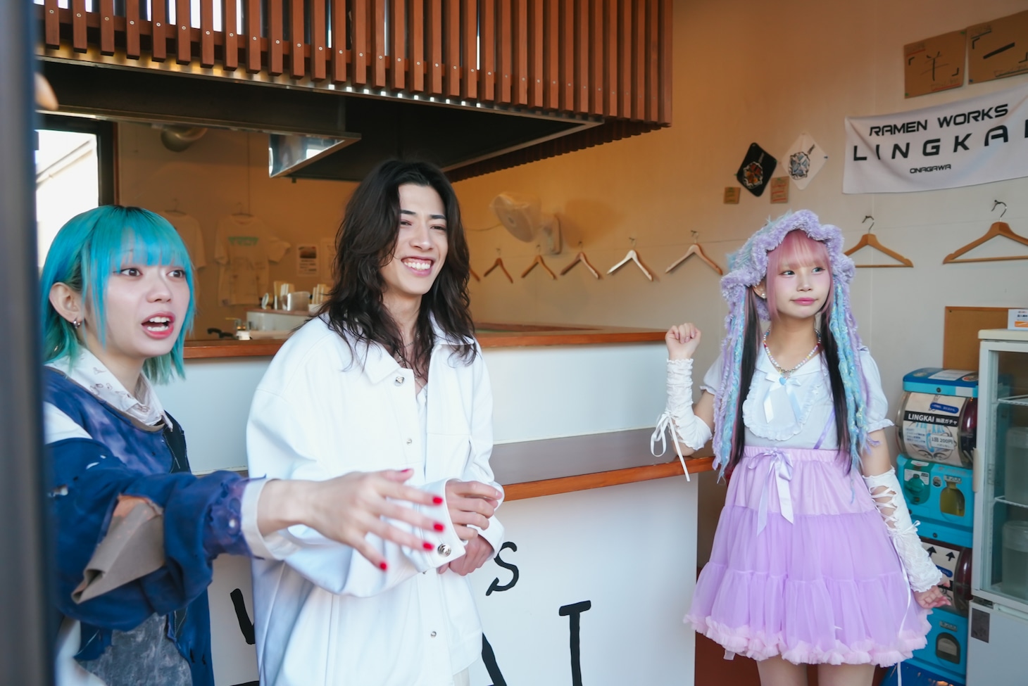 ナ前ナ以（ASP）、MAHiTO（BiTE A SHOCK）、アイナスター（KiSS KiSS）。