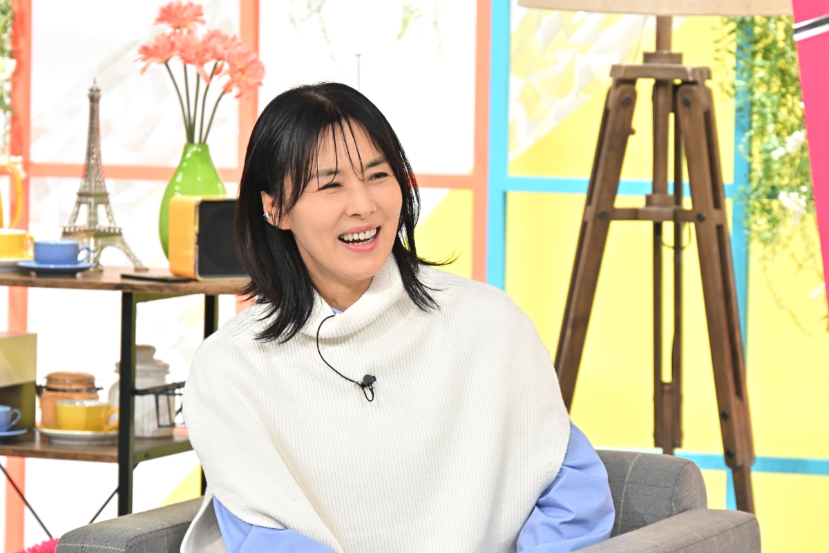 井森美幸 (c)日本テレビ
