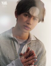 「メンズネイル連載」に登場する草川直弥。