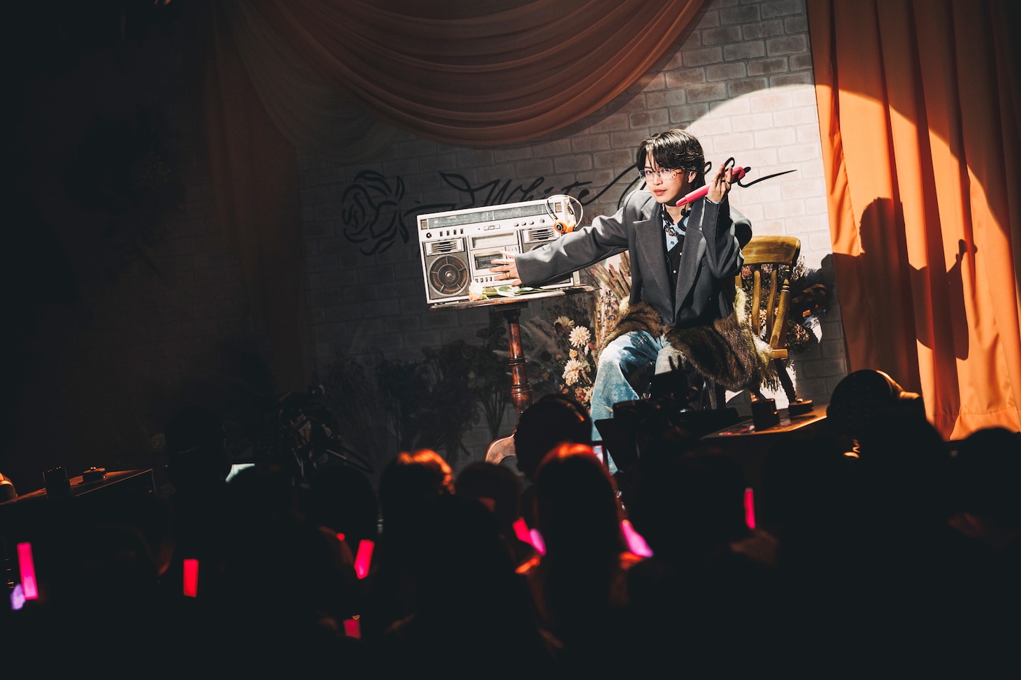 岩橋玄樹「GENKI IWAHASHI White Belle」の様子。