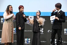 オリジナルキャラクターの性質と属性をボックスから引いたぱーてぃーちゃんと佐野雄大（INI） 。