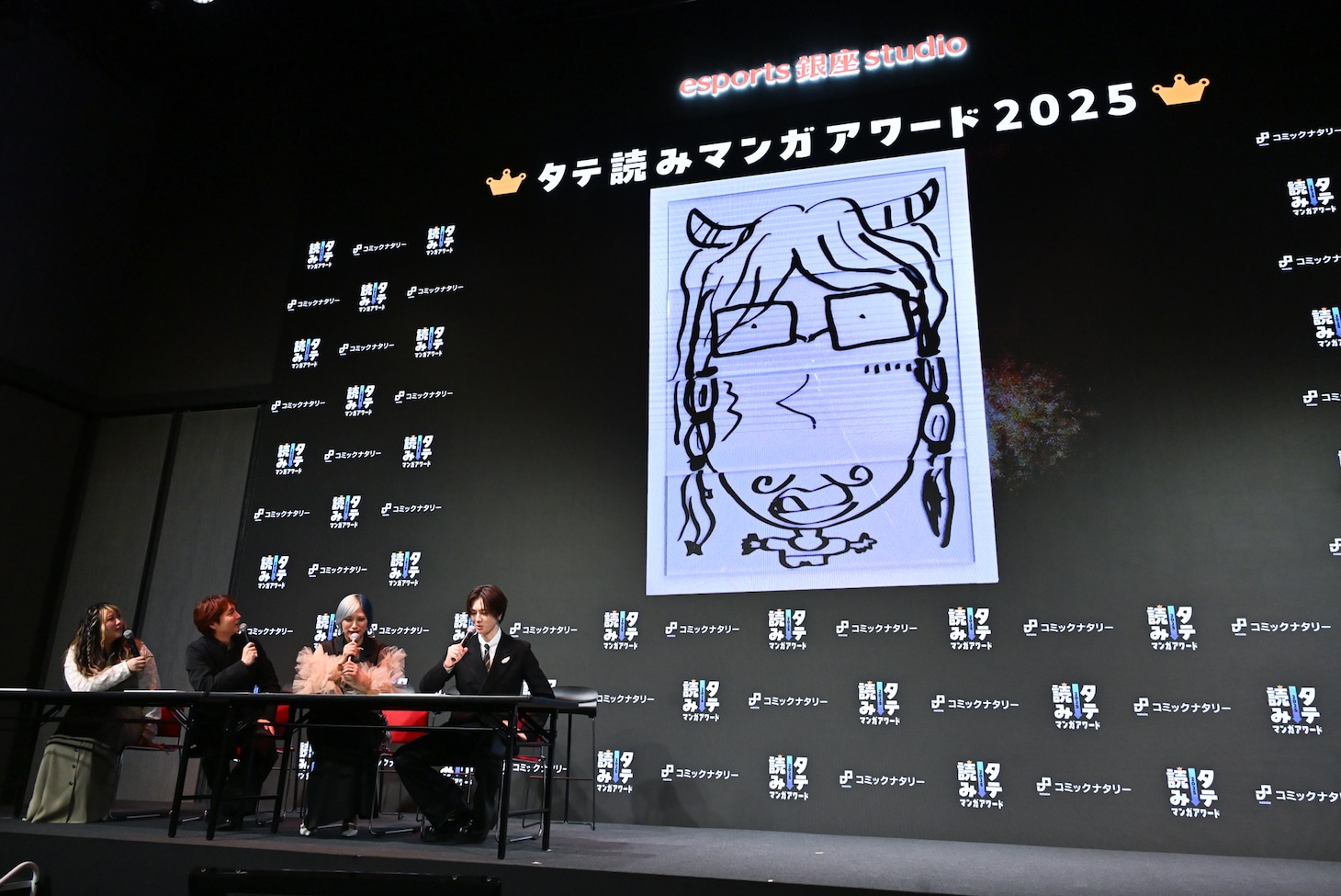 ぱーてぃーちゃんと佐野雄大（INI） が描いた“天才魔王”。