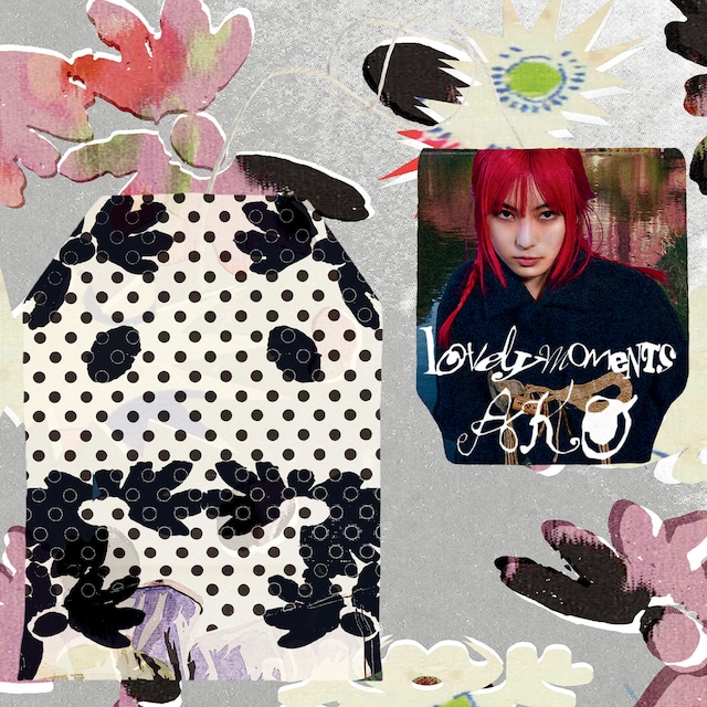 a子「lovely moments」CD + Blu-rayジャケット