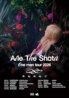 「Aile The Shota Oneman Tour 2026 “キセキセツ”」フライヤー
