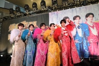 “滅！ポーズ”を決めるM!LK。