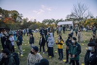 「りんご音楽祭」会場の様子。