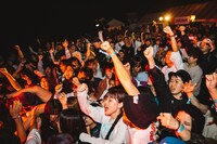 「りんご音楽祭」会場の様子。