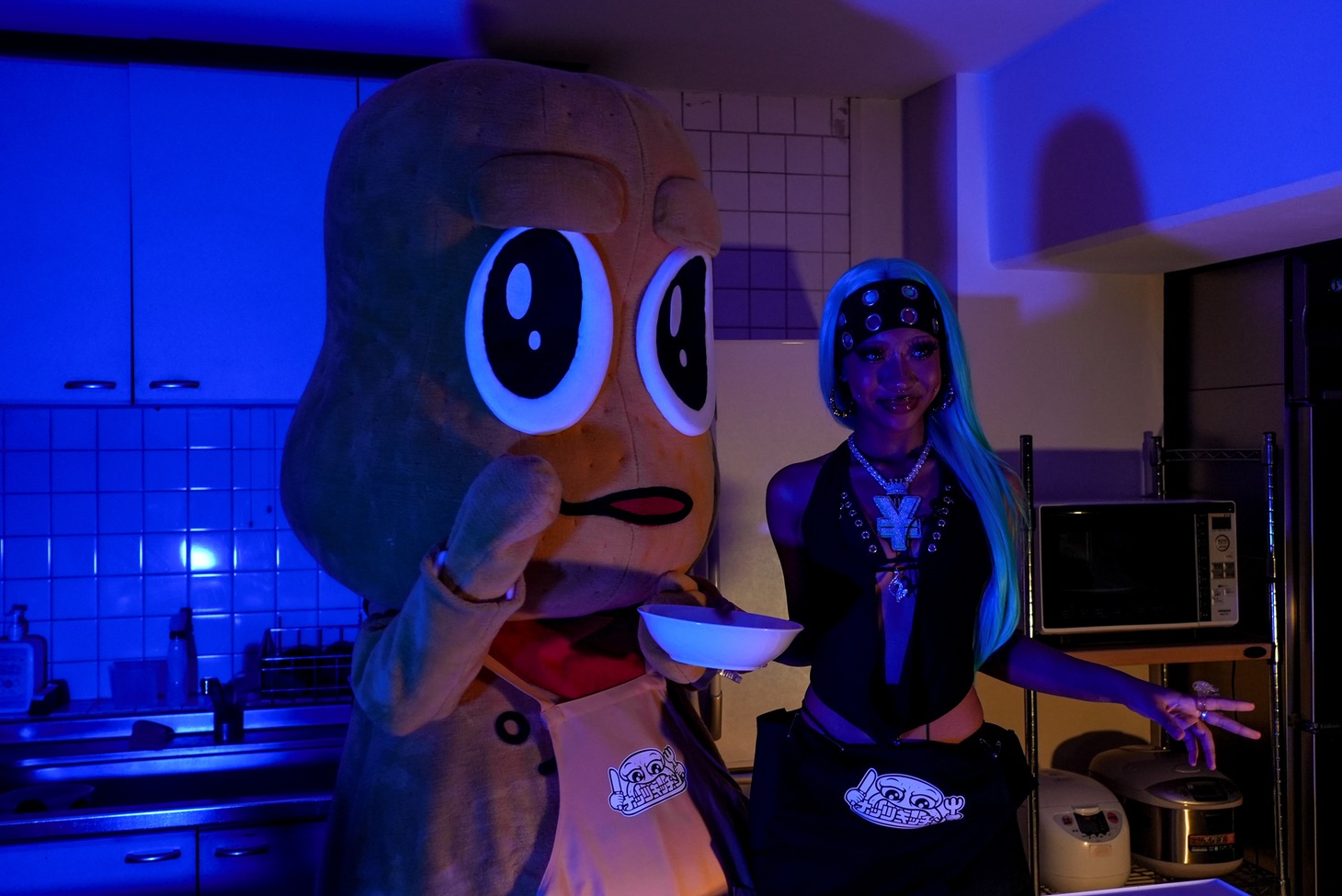 ピーナッツくんと3Li¥en。