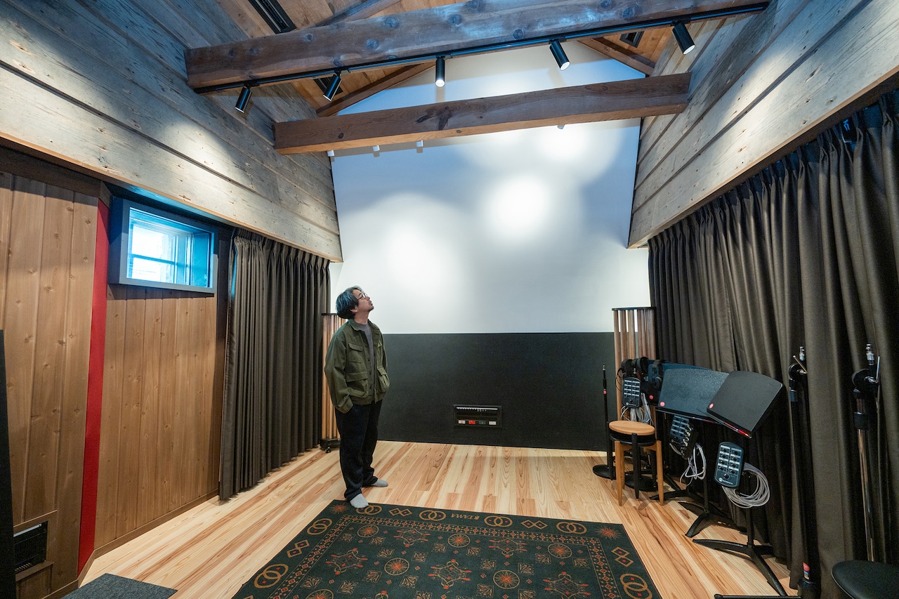 「MUSIC inn Fujieda」スタジオ内の様子。