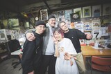 鈴木実貴子ズ、竹原ピストル、ライブを鑑賞した向井秀徳。（撮影：上保昂大）