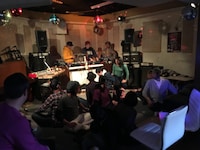 「りんご音楽祭」会場の様子。