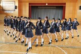 AKB48「名残り桜」MVのメイキング写真。©AKB48