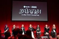 「Spotify x HANA “HANATABA” Listening Party」の様子。