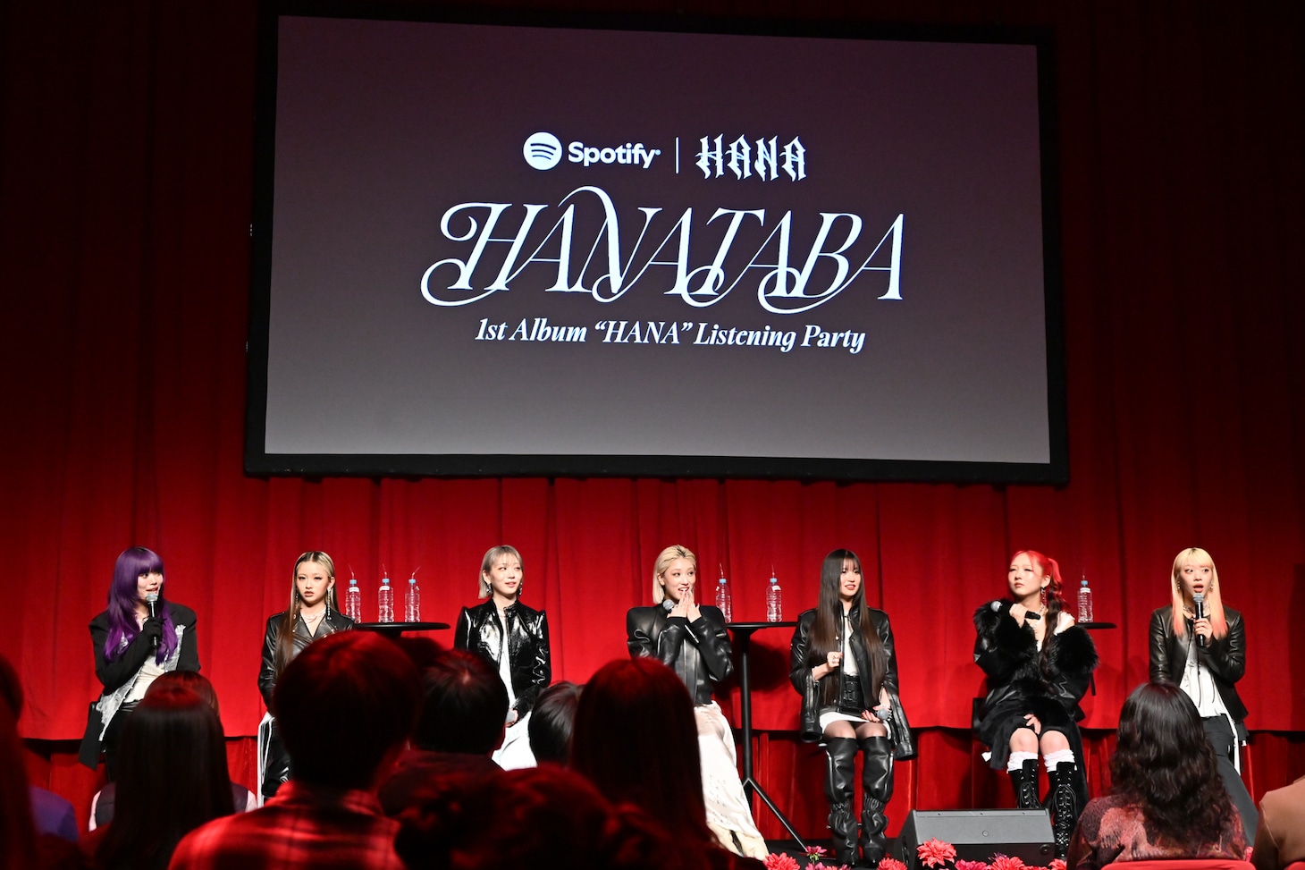 「Spotify x HANA “HANATABA” Listening Party」の様子。