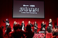 「Spotify x HANA “HANATABA” Listening Party」の様子。