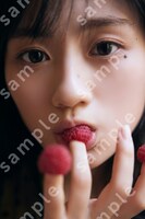 川﨑桜（乃木坂46）1stソロ写真集「エチュード」ブックファースト購入者特典のポストカードデザイン。