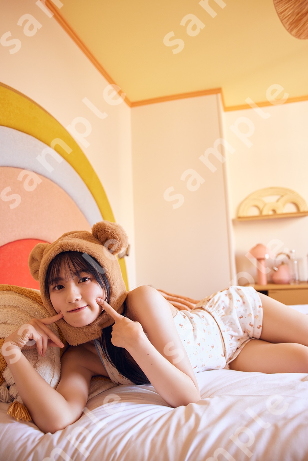川﨑桜（乃木坂46）1stソロ写真集「エチュード」紀伊國屋書店購入者特典のポストカードデザイン。