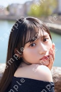 川﨑桜（乃木坂46）1stソロ写真集「エチュード」楽天ブックス（通常版のみ）購入者特典のポストカードデザイン。