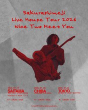 「Sakurashimeji Live House Tour 2026 Nice Two Meet You」告知画像