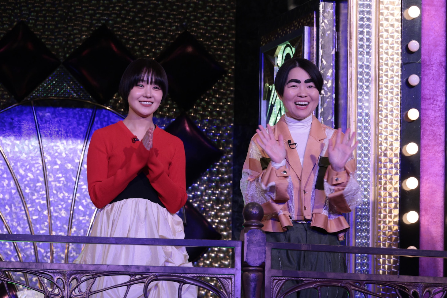 奈緒とイモトアヤコ。「SixTONES」2月22日放送回より。