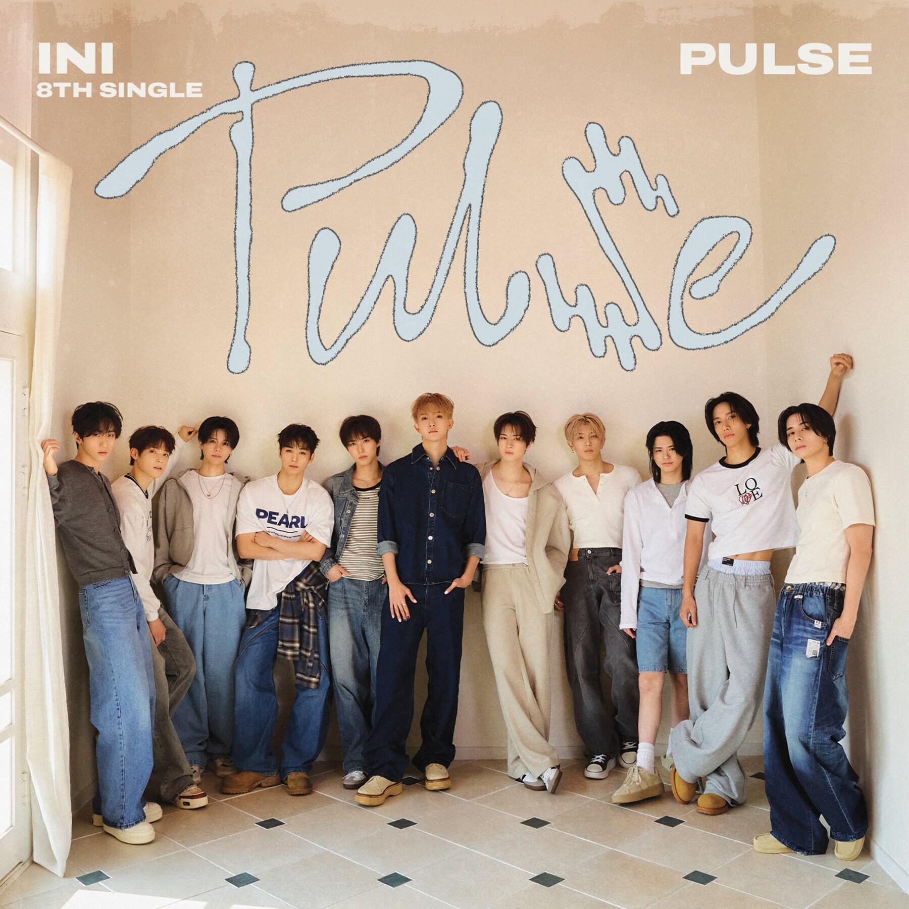 INIの8thシングル「PULSE」詳細発表、表現するのは「共鳴する青春の