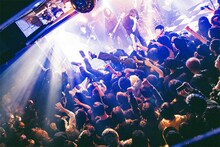 2月21日に東京・SHIBUYA CYCLONEで行われた「Graupel Comeback Show」の様子。