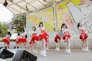 「Juice=Juice 20thシングル『四の五の言わず颯（さっ）と別れてあげた / 盛れ！ミ・アモーレ』発売記念ミニライブ＆お見送り会」の様子。