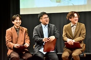 左から吉田仁人（M!LK）、中西茂樹（なすなかにし）、那須晃行（なすなかにし）。©︎文化放送