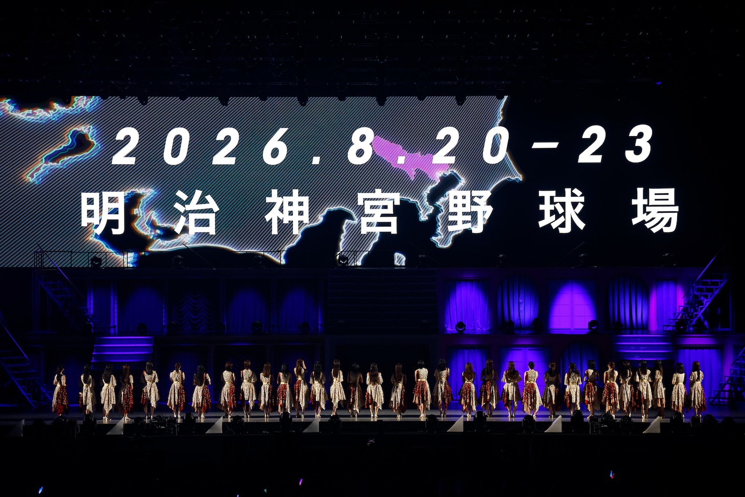 「乃木坂46 5th ALBUM MEMORIAL LIVE『My respect』」の様子。（写真提供：乃木坂46LLC）