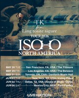「TK from Ling tosite sigure TOUR 2026 ISO×0 NORTH AMERICA」告知画像