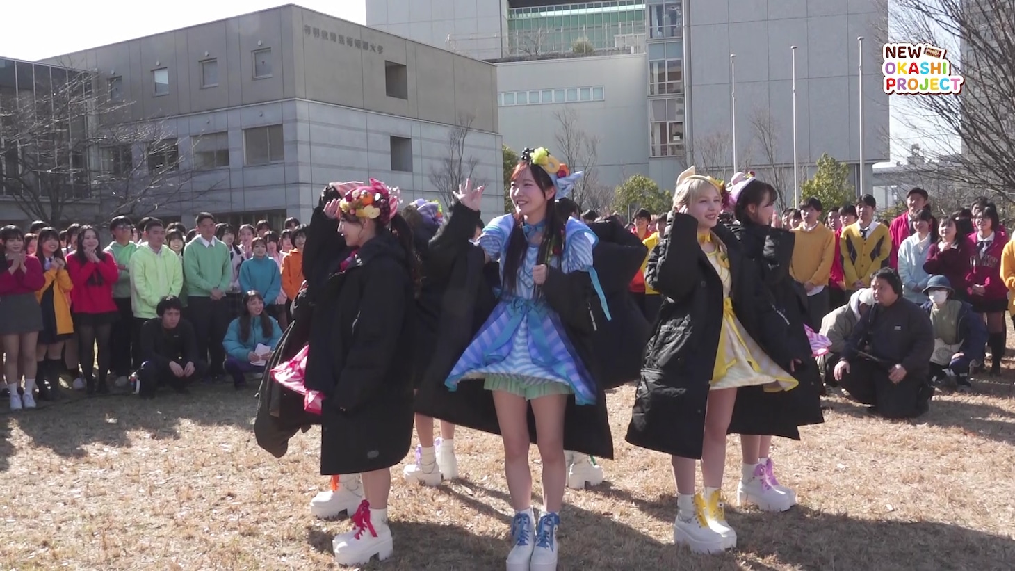 「果汁グミ 推し味フルーツミックス」Web CMのメイキング映像より。