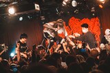 moreruによるライブの様子。（撮影：ヤギタツノリ）