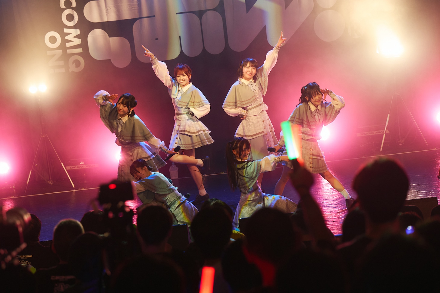 「こみっきゅおん！ONE MAN LIVE『青春吐息』」の様子。（Photo by Jumpei Yamada［Bright Idea］）