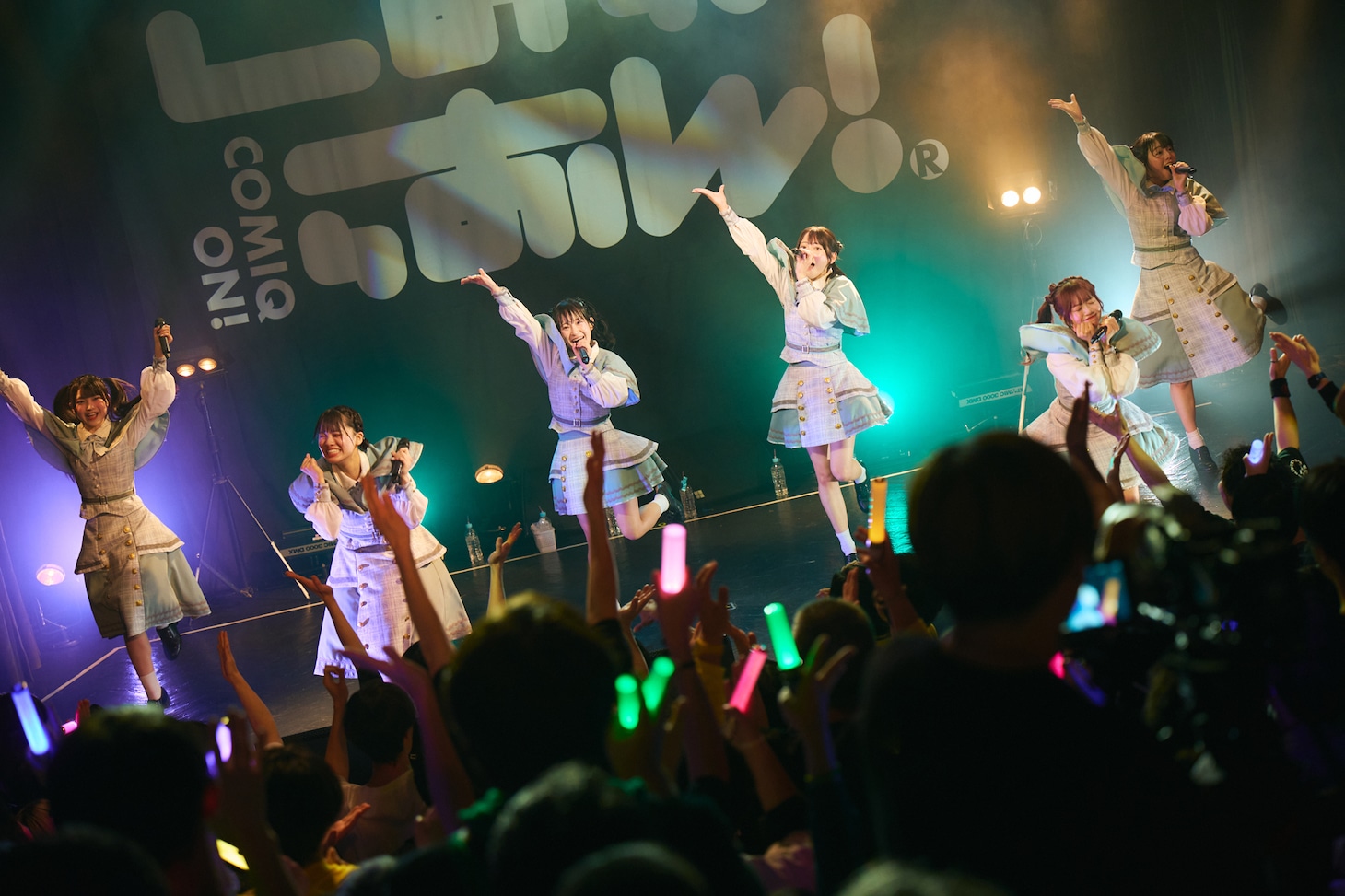 「こみっきゅおん！ONE MAN LIVE『青春吐息』」の様子。（Photo by Jumpei Yamada［Bright Idea］）