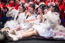 「#ババババンビ 岸みゆ生誕 『#仔鹿物語 プルプル震えナイト！』VOL.31 MIYU BIRTHDAY LIVE！」の様子。