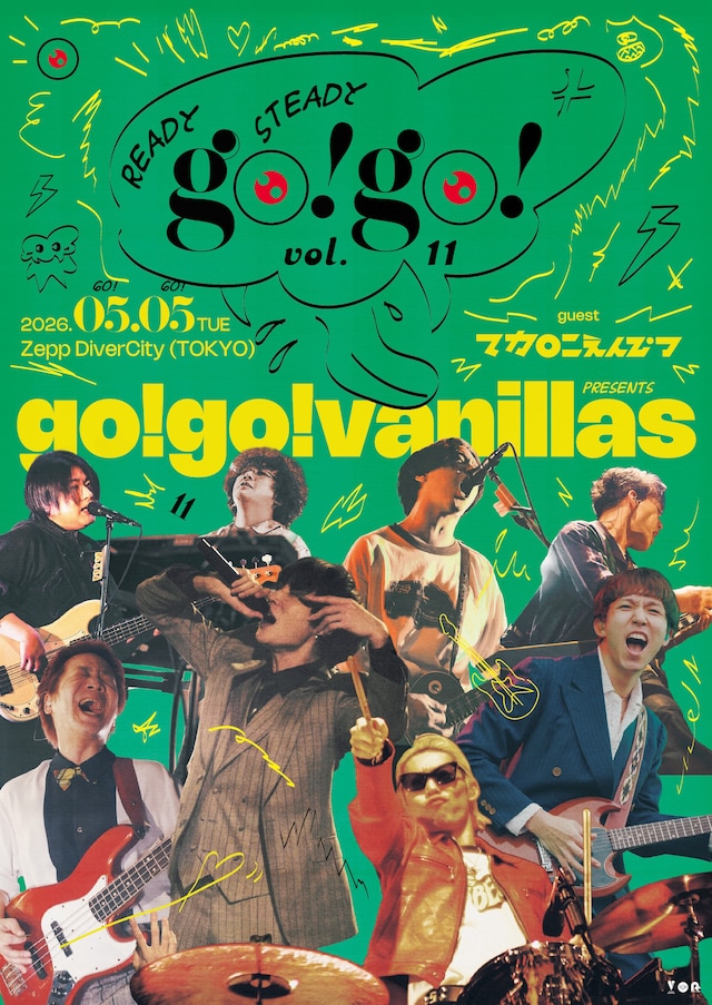 「READY STEADY go!go! vol.11」フライヤー