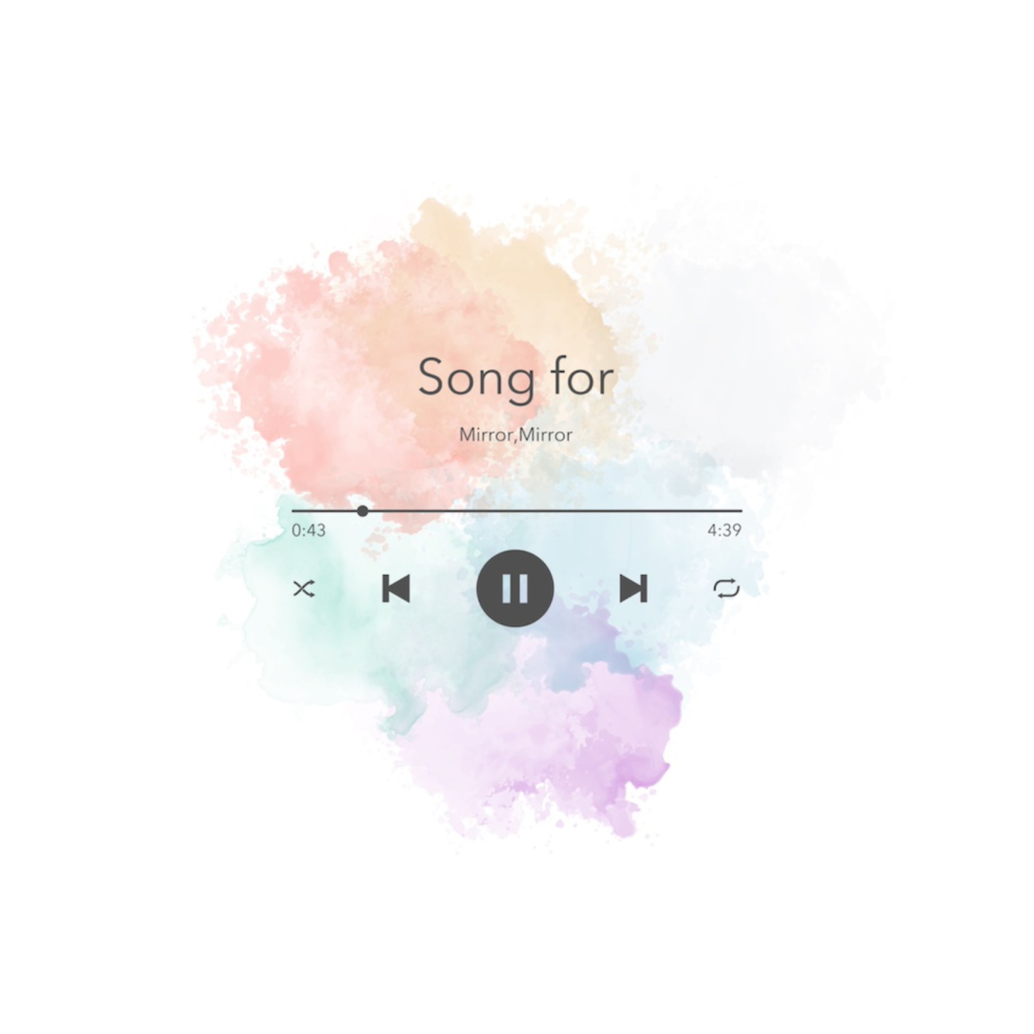 Mirror,Mirror「Song for」ジャケット