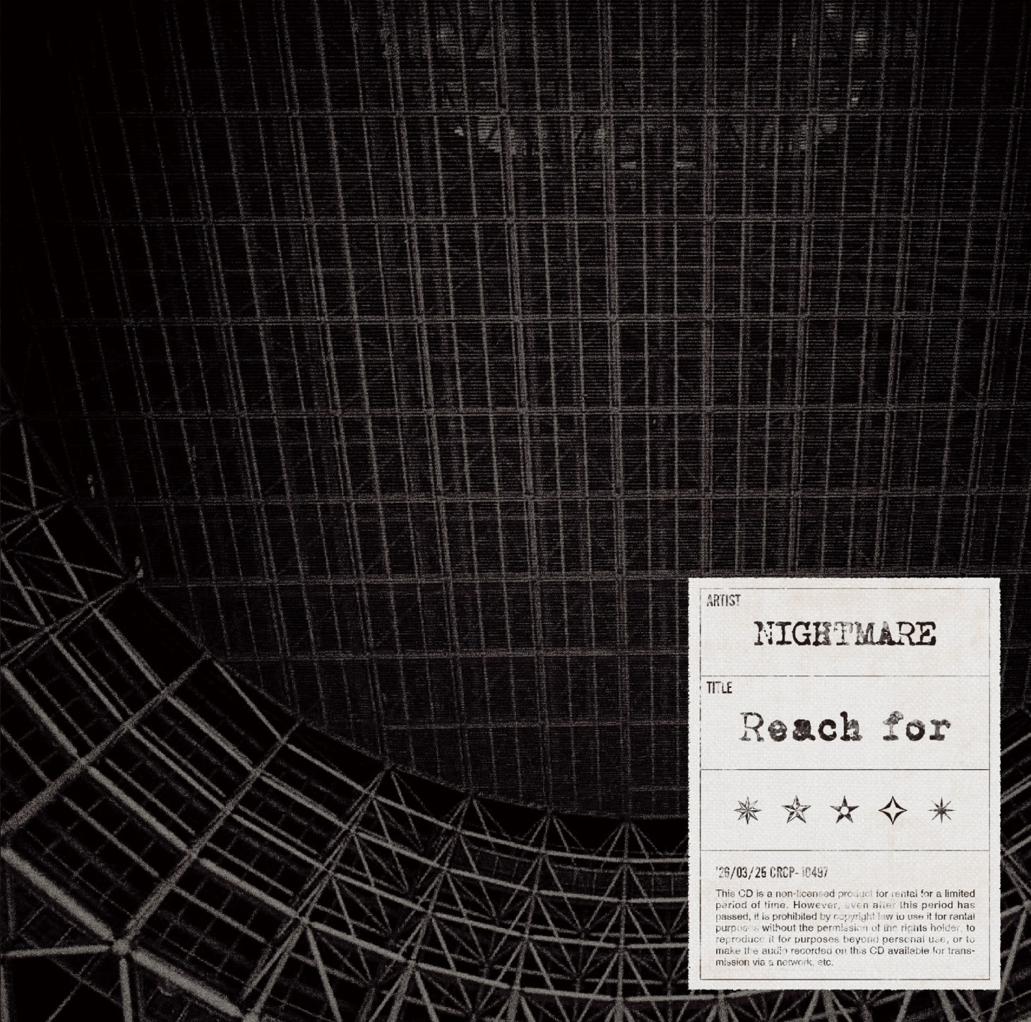 NIGHMARE「Reach for」限定盤ジャケット