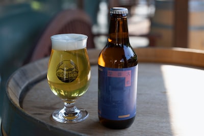 KUNITACHI BREWERYのビール「学芸大前」のパッケージ。