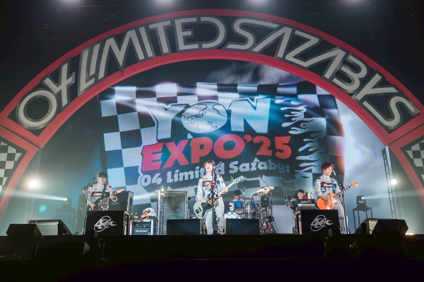 04 Limited Sazabys「YON EXPO'25」の様子。