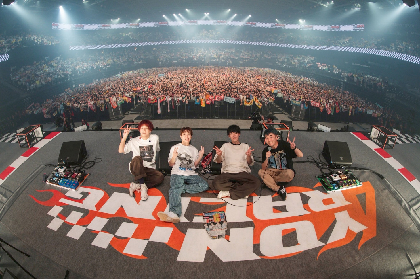 04 Limited Sazabys「YON EXPO'25」の様子。