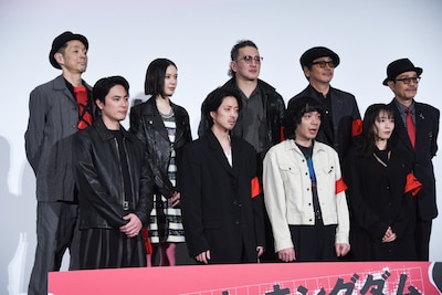 映画「ストリート・キングダム 自分の音を鳴らせ。」ジャパンプレミアの様子。