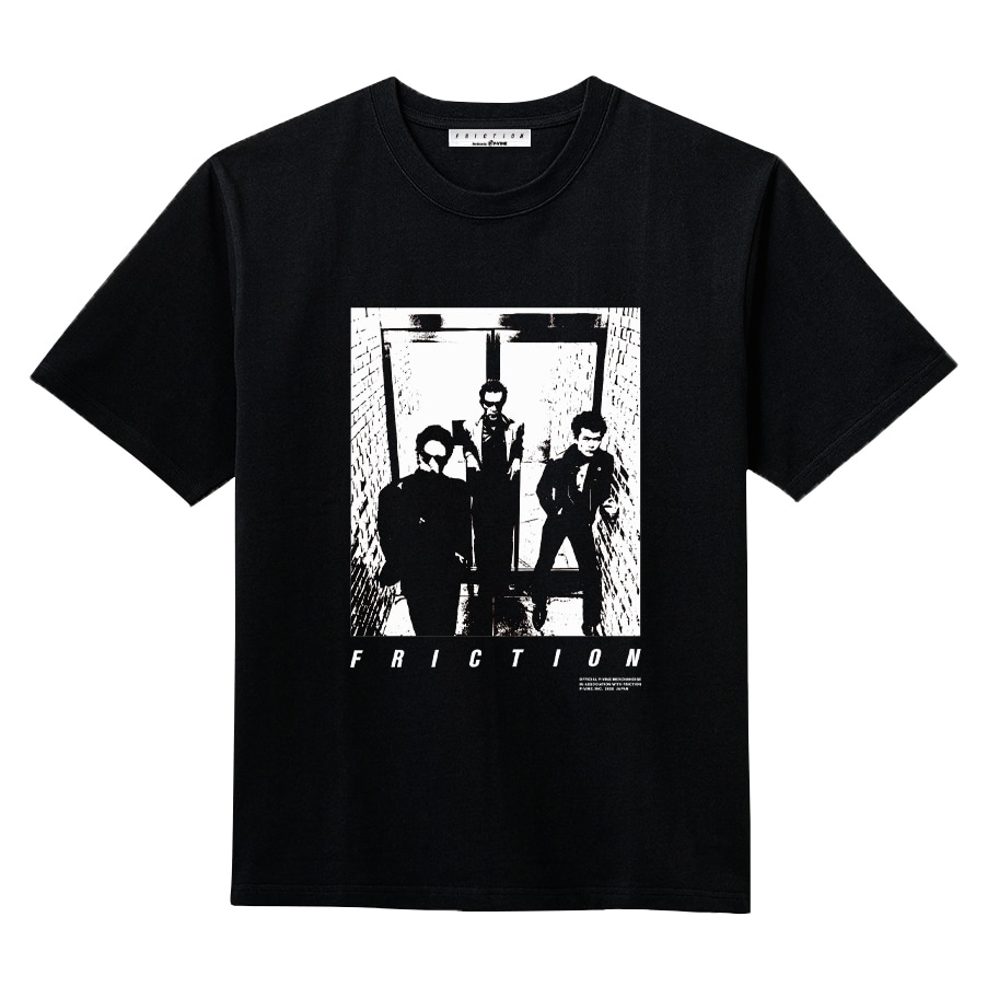 FRICTIONの新Tシャツ＆アクリルスタンド、P-VINEの設立50周年企画で発売決定