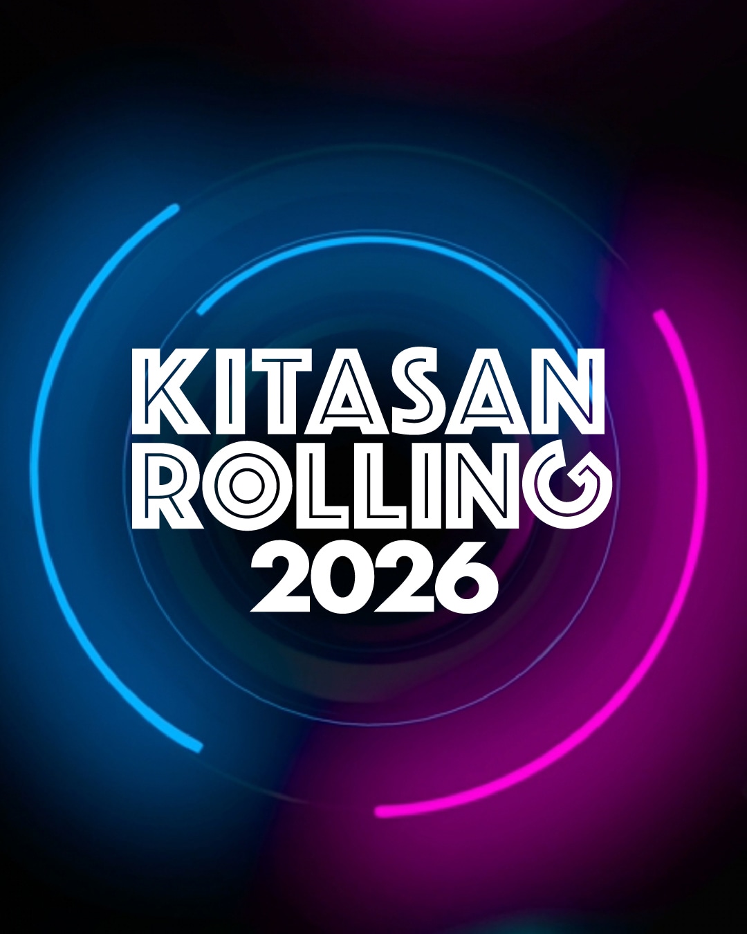 「KITASAN ROLLING 2026」ロゴ