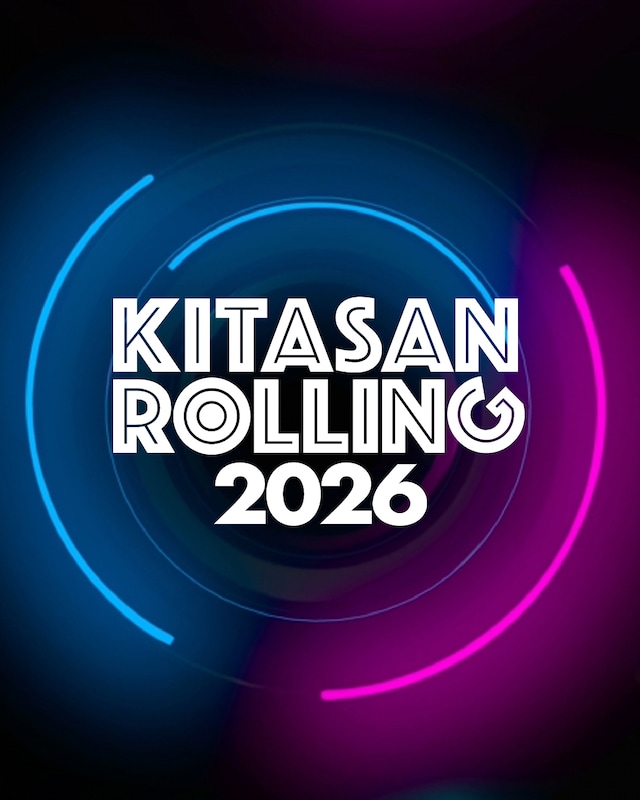 「KITASAN ROLLING 2026」ロゴ