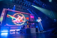 Night Tempo×冨田菜々風コラボステージの様子。