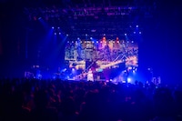 Night Tempo×後藤真希コラボステージの様子。