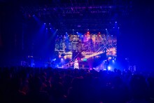 Night Tempo×後藤真希コラボステージの様子。