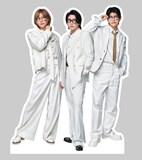 「眼鏡市場」各店舗に設置されるMrs. GREEN APPLEの全身パネル。